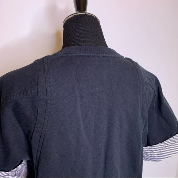 3.1 Phillip Lim black sweatshirt style tunic dress size Extra Small XS - Picture 11 of 14